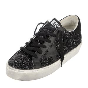 Golden Goose Hi Star Printed Glitter Accents IT 40